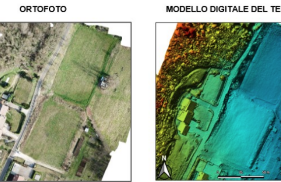 Rilievo fotogrammetrico tramite drone e GPS