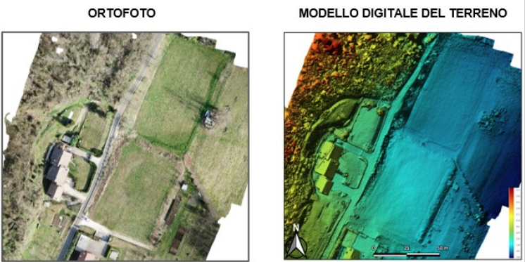 Rilievo fotogrammetrico tramite drone e GPS