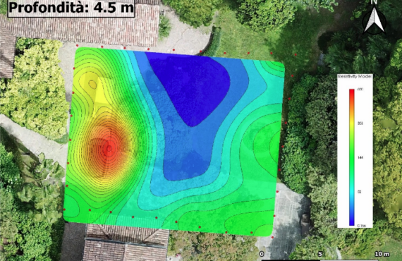 Rilievo fotogrammetrico con ricostruzione del modello digitale del terreno